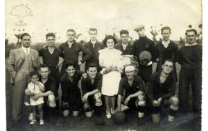 1950 - El equipo con la madrina